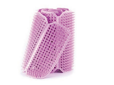 Mata silikonowa różowa podzielona na sekcje - IL.08698