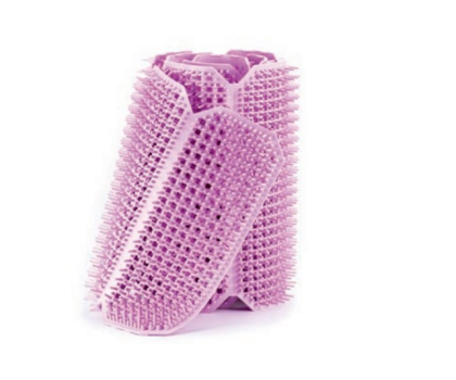 Mata silikonowa różowa podzielona na sekcje - IL.08698